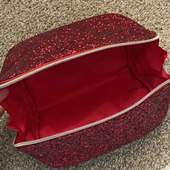 Red sequence hand bag - Picture 4 of 4